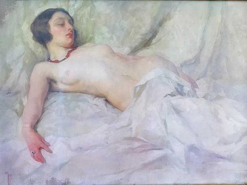 1866-Giovanni Giani - Nudo di donna